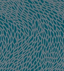 Corallino Fabric by Clarke & Clarke Kingfisher