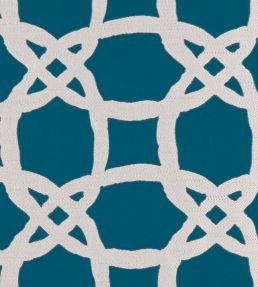 Fascino Fabric by Clarke & Clarke Kingfisher