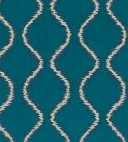 Solare Fabric by Clarke & Clarke Kingfisher