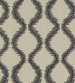Solare Fabric by Clarke & Clarke Nero