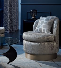 Tessere Fabric by Clarke & Clarke Champagne