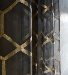 Forma Fabric by Clarke & Clarke Charcoal/Silver