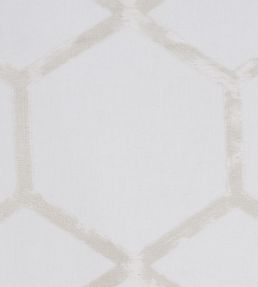 Forma Fabric by Clarke & Clarke Ivory/Siver