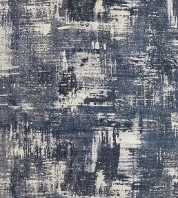 Tessellati Fabric by Clarke & Clarke Midnight/Gilver