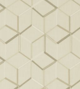Linear Fabric by Clarke & Clarke Ivory