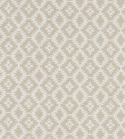 Mono Fabric by Clarke & Clarke Ivory/linen