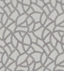 Panache Fabric by Clarke & Clarke Charcoal