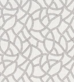 Panache Fabric by Clarke & Clarke Silver