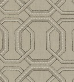 Repeat Fabric by Clarke & Clarke Linen