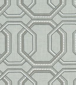 Repeat Fabric by Clarke & Clarke Silver