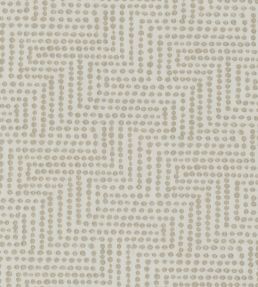 Solitaire Fabric by Clarke & Clarke Ivory/linen