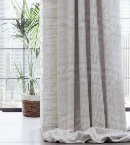 Solitaire Fabric by Clarke & Clarke Linen