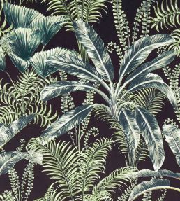 Majorelle Velvet Fabric by Clarke & Clarke Charcoal