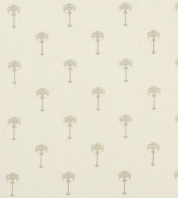 Menara Metallic Fabric by Clarke & Clarke Champagne/Ivory