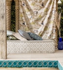 Soraya Fabric by Clarke & Clarke Spice