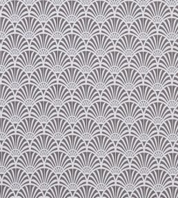 Zellige Fabric by Clarke & Clarke Charcoal