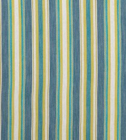Ziba Fabric by Clarke & Clarke Denim/Chartreuse