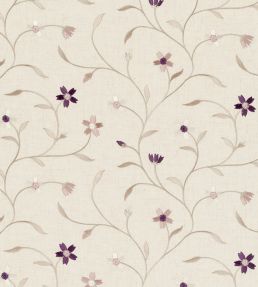 Mellor Fabric by Clarke & Clarke Heather