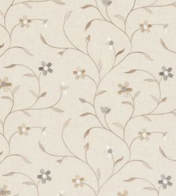 Mellor Fabric by Clarke & Clarke Natural