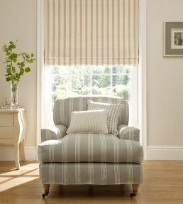 Coniston Fabric by Clarke & Clarke Navy