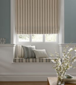 Sutton Fabric by Clarke & Clarke Navy