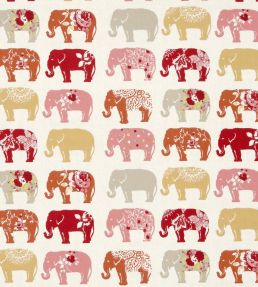 Elephants Fabric by Studio G Spice