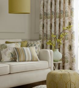 Mandana Fabric by Clarke & Clarke Natural