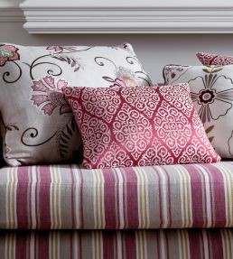 Zari Fabric by Clarke & Clarke Berry