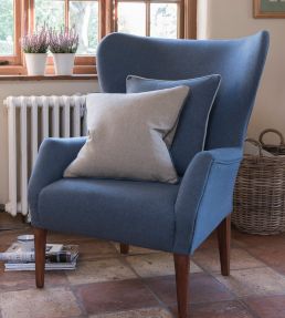 Highlander Fabric by Clarke & Clarke Ash