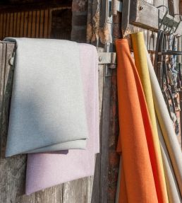 Highlander Fabric by Clarke & Clarke Gold