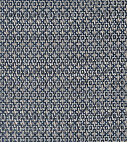 Mansour Fabric by Clarke & Clarke Indigo