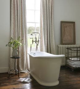 Chartwell Fabric by Clarke & Clarke Natural