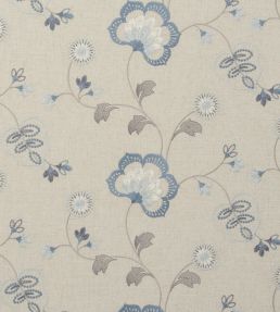 Chatsworth Fabric by Clarke & Clarke Chambray