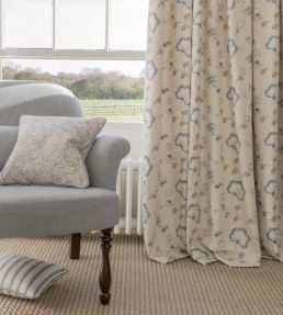 Chatsworth Fabric by Clarke & Clarke Orchid