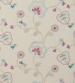 Chatsworth Fabric by Clarke & Clarke Duck Egg