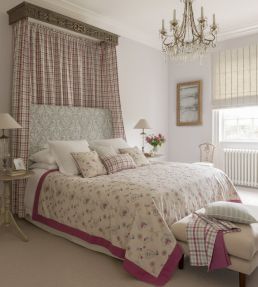 Chatsworth Fabric by Clarke & Clarke Duck Egg