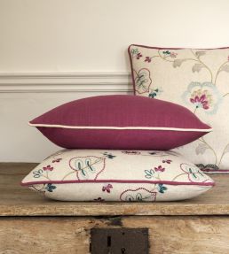 Easton Fabric by Clarke & Clarke Raspberry