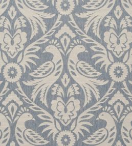 Harewood Fabric by Clarke & Clarke Chambray