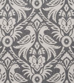 Harewood Fabric by Clarke & Clarke Charcoal
