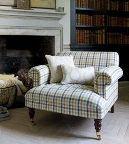 Hatfield Fabric by Clarke & Clarke Chambray