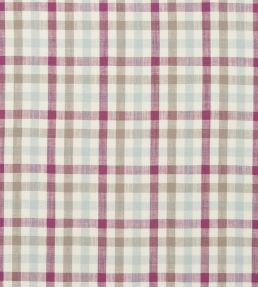 Hatfield Fabric by Clarke & Clarke Raspberry