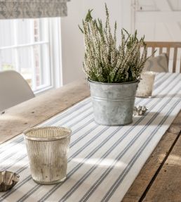 Welbeck Fabric by Clarke & Clarke Chambray