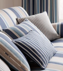 Hartford Fabric by Clarke & Clarke Denim
