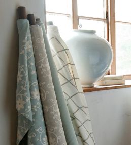 Ashley Fabric by Clarke & Clarke Apple
