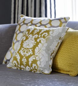 Camelia Fabric by Clarke & Clarke Raven