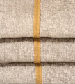 Classic Braid Trimming by Volga Linen Golden Ochre