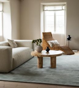 Layered Classic Solid Wool rug Sage WPLSA180270 Sage