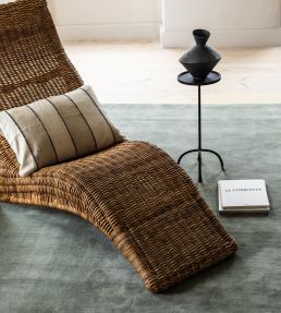 Layered Classic Solid Wool rug Sage WPLSA180270 Sage