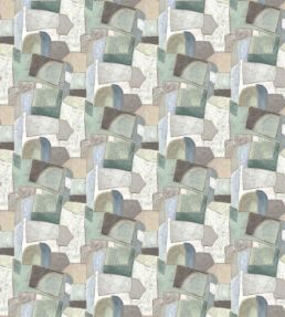 Clay Collage Mural by Designers Guild Ecru