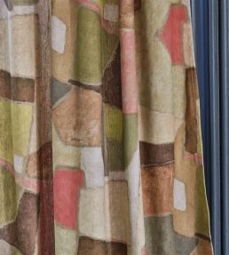 Clay Collage Fabric by Designers Guild Terracotta